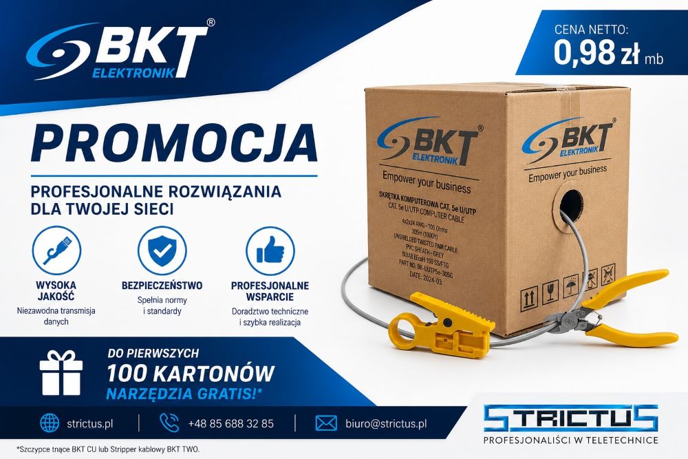 Promocja skrętka BKT
