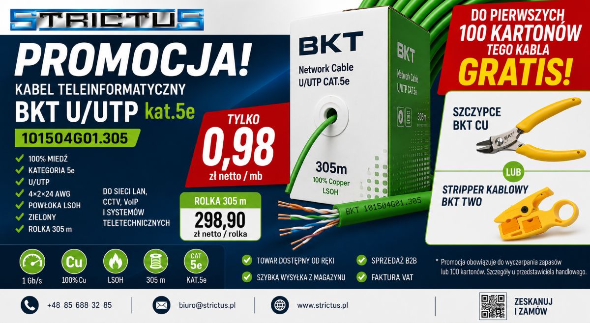 Promocja skrętka BKT